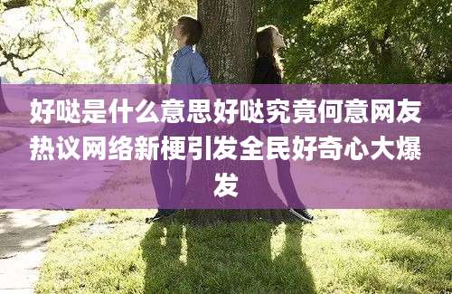 好哒是什么意思好哒究竟何意网友热议网络新梗引发全民好奇心大爆发