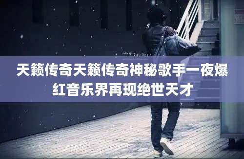 天籁传奇天籁传奇神秘歌手一夜爆红音乐界再现绝世天才