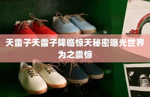 天雷子天雷子降临惊天秘密曝光世界为之震惊