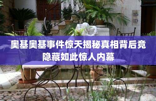 奥基奥基事件惊天揭秘真相背后竟隐藏如此惊人内幕