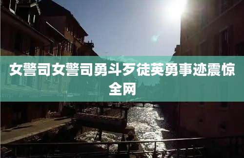 女警司女警司勇斗歹徒英勇事迹震惊全网